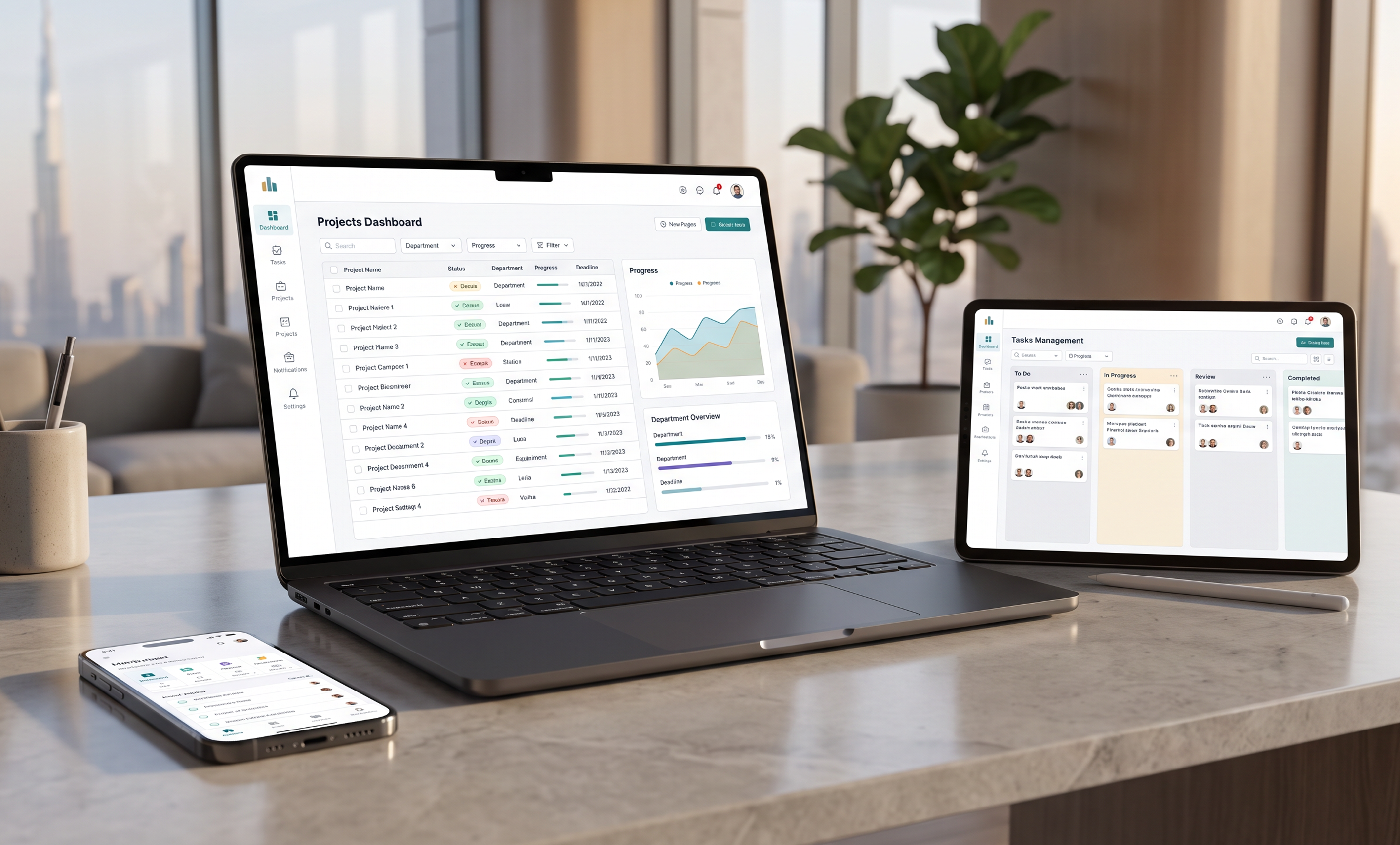 Business Platform dashboard experience